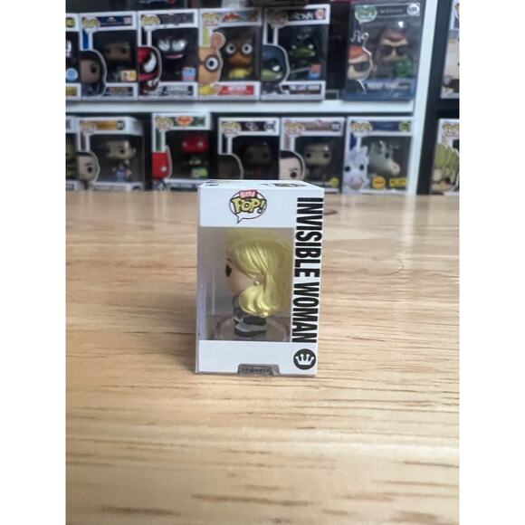 LE BITTY Invisible Woman & Mr. Fantastic Funko Pops Marvel MCU F4 Four SDCC 4 - Picture 6 of 13